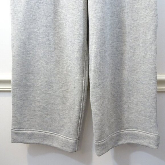 NWT Smartwool Recycled Terry Crop Wide Leg Pant Jogger Heather Gray Size L - Picture 3 of 6